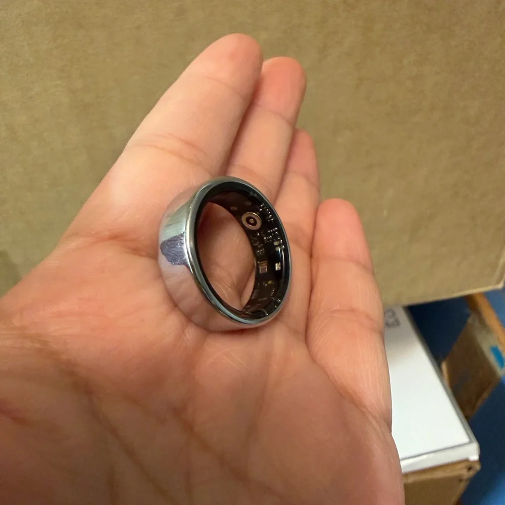 Smart Fitness Ring - Silver-#11
